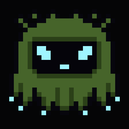Shadow monster, Nameless tier, from the browser RPG PEON