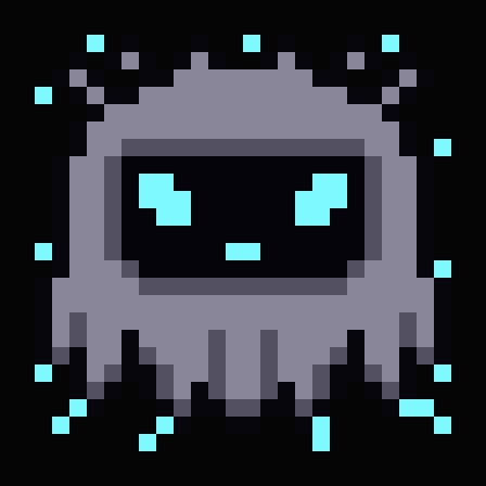 Shadow monster, Remnant tier, from the browser RPG PEON