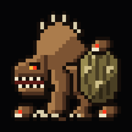 Morra the Broodmother, a weekly raid threat in the browser RPG PEON