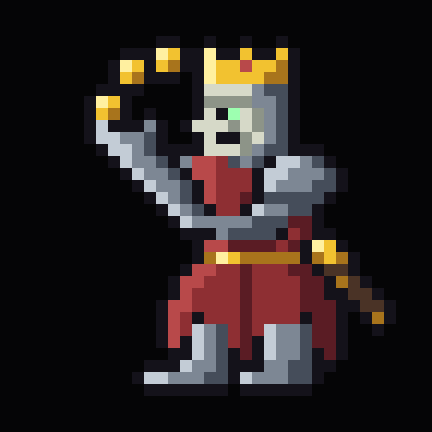 Selbain the Coinwraith, a weekly raid threat in the browser RPG PEON